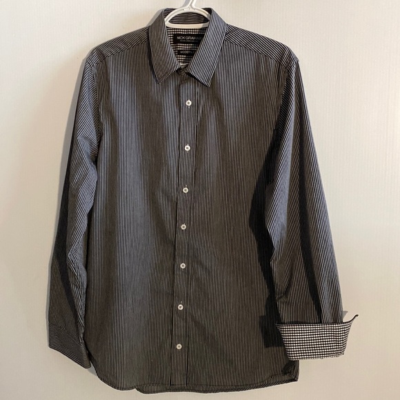 Nick Graham Flip Cuff Shirt Medium - Picture 3 of 6